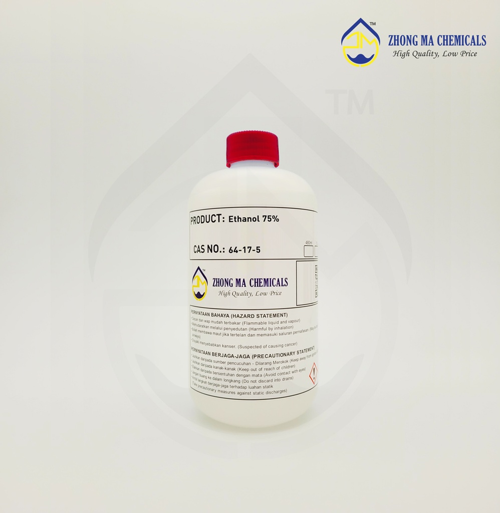 ETHANOL ALCOHOL 75% (ANTISEPTIC, ETHYL RUBBING ALCOHOL) 1