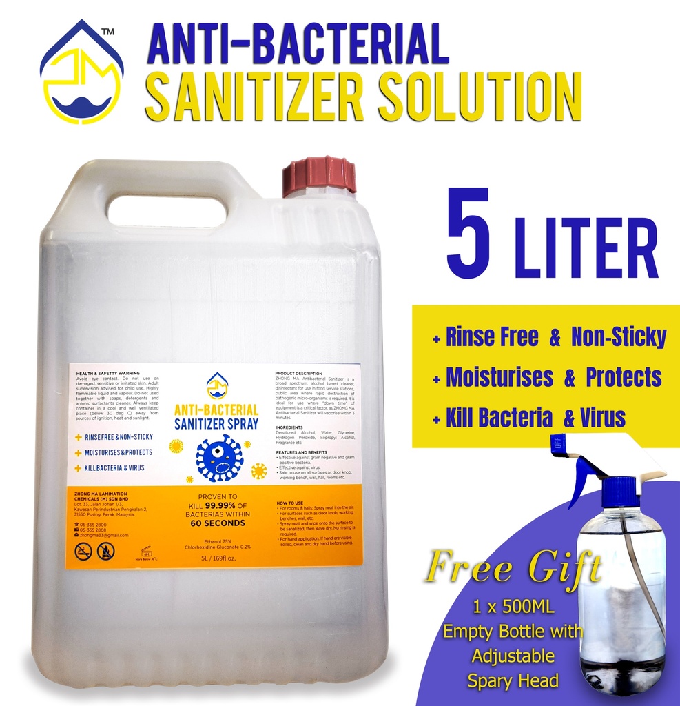 ZM 75% ALCOHOL-BASED SANITIZER